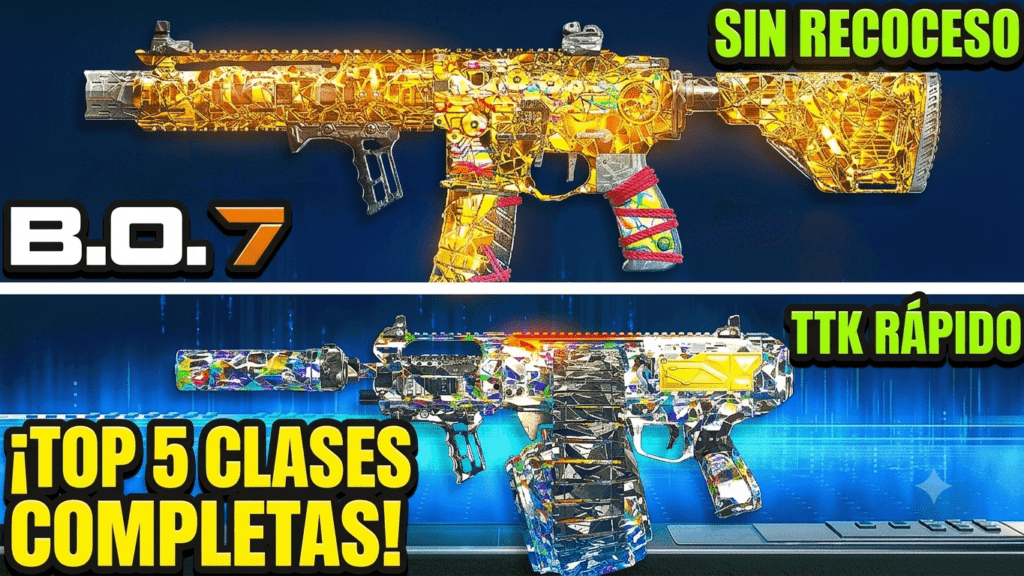 TOP 5 clases meta de armas que recomiendo hoy en día en Warzone