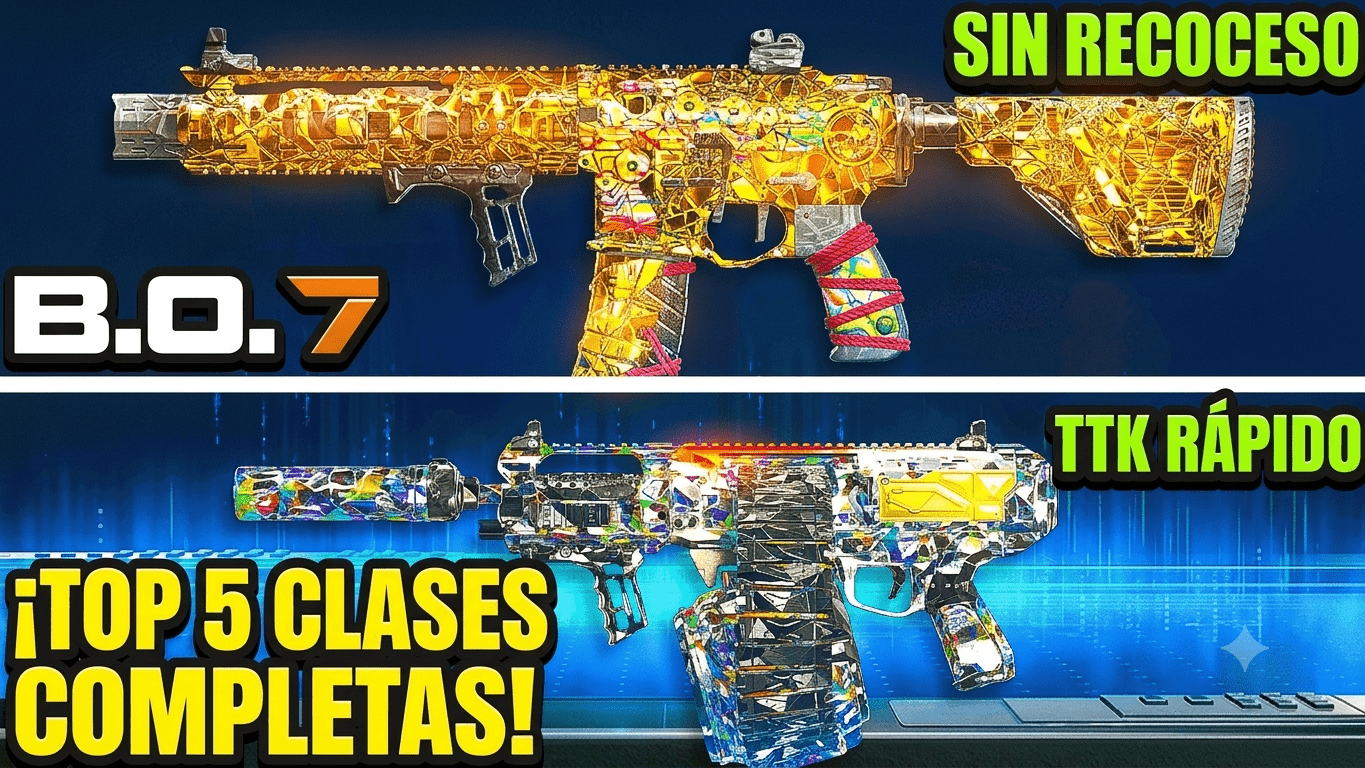 TOP 5 clases meta de armas que recomiendo hoy en día en Warzone